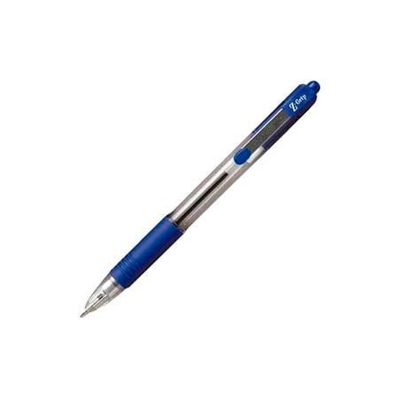 Zebra Pen Zebra Z-Grip Ballpoint Retractable Pen, 1.0mm, Blue Ink, Dozen 22220